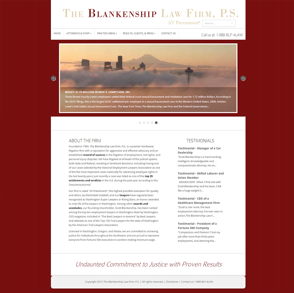 The Blankenship Law Firm, P.S.